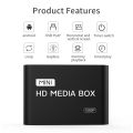 RSH Mini Media Player 1080P/4K HD/AD player Media Box iptv Box Video Multimedia Player Full HD for USB storage MMC/SD/SDHC card.
