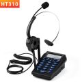 Call Center Telephone Dialpad Corded Telephone - black. 