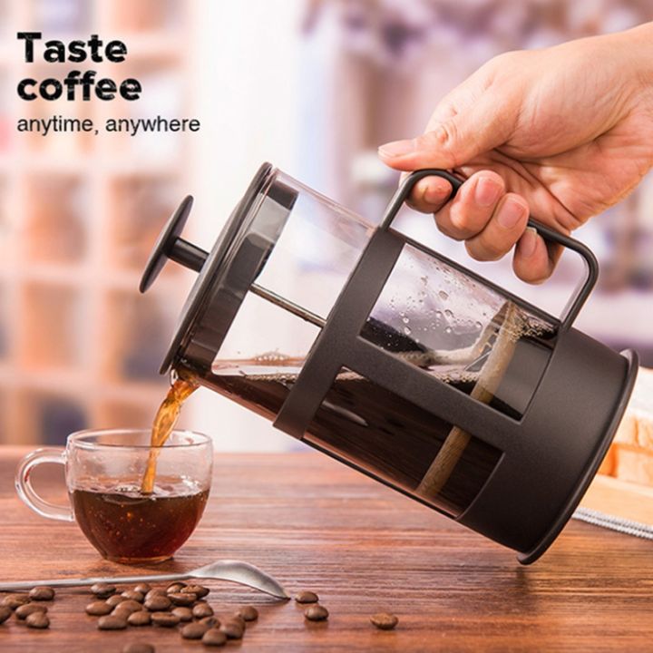 French%20Press%20Coffee%20&%20Tea%20Maker%2012Oz,%20Thickened%20Borosilicate%20Glass%20Coffee%20Press%20Rust-Free%20and%20Dishwasher%20Safe%20-%20Image%208