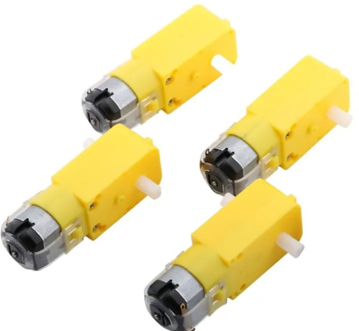 YELLOW%20Plastic%20Gear%20Motor%20DC%203V%206V%20130RPM%20Gear%20Motor%20Dual%20Shaft%20Smart%20Robot%20Car%20TT%20Gear%20Motor%20Double%20Shaft%20Dual%20Axis%20Geared%20TT%20Motor%20For%20Smart%20Robot%20Car%20Toys%20Electrical%20Circuitry%20&%20Parts%20-%20dc%20motor%20-%20Image%204