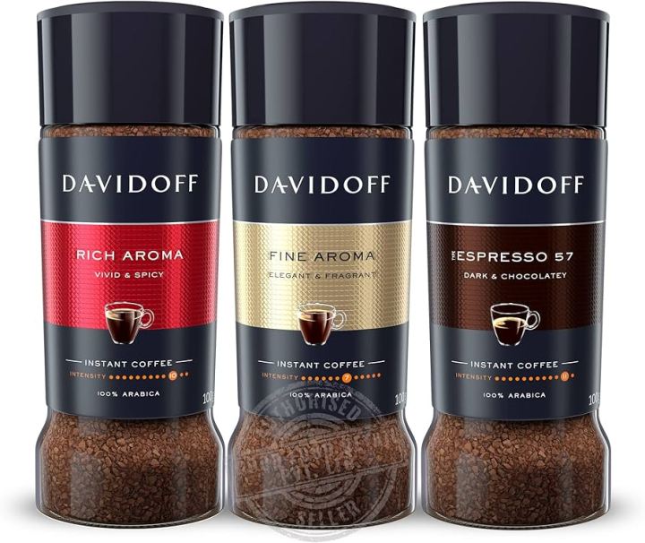Davidoff Coffee ( Fine & Rich & 57 ) 3 pcs Combo