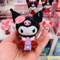 Anime Sanrio Kuromi My Melody Blind Box Rose And Earl Series Action Figure Collection PVC Decor Model Dolls Children Toys Gift. 