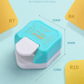 3 in 1 Corner Rounder Punch 3 Way Corner Cutter for Paper Craft Laminate DIY.