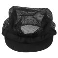 Chef Hat Adjustable Elastic Breathable Mesh Work Cap Beanie for Kitchen Working. 