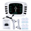 Electric Pulse Physiotherapy Massager Tens EMS Muscle Stimulator Acupuncture Therapy Body Massage Slimming Health Care Machine.