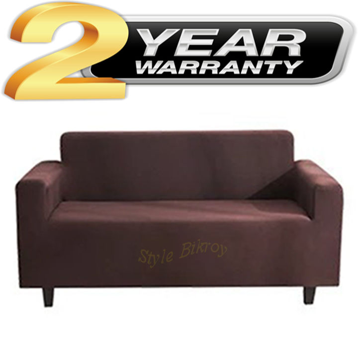 Solid China Stitch Sofa cover 3+1+1 Seat
