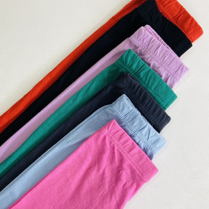 Girls%20Regular%20Waist%20Cotton%20Jersey%20Leggings%20From%20Levin%20-%20Image%204
