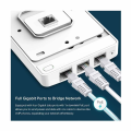 TP-Link EAP235-Wall OMADA AC1200 Wireless Gigabit Wall Plate Access Point. 