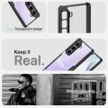 For Infinix Hot 50 Edge-Reinforced Shockproof Cushion Back Clear Hybrid Transparent Hard Cover Casing-EFH.