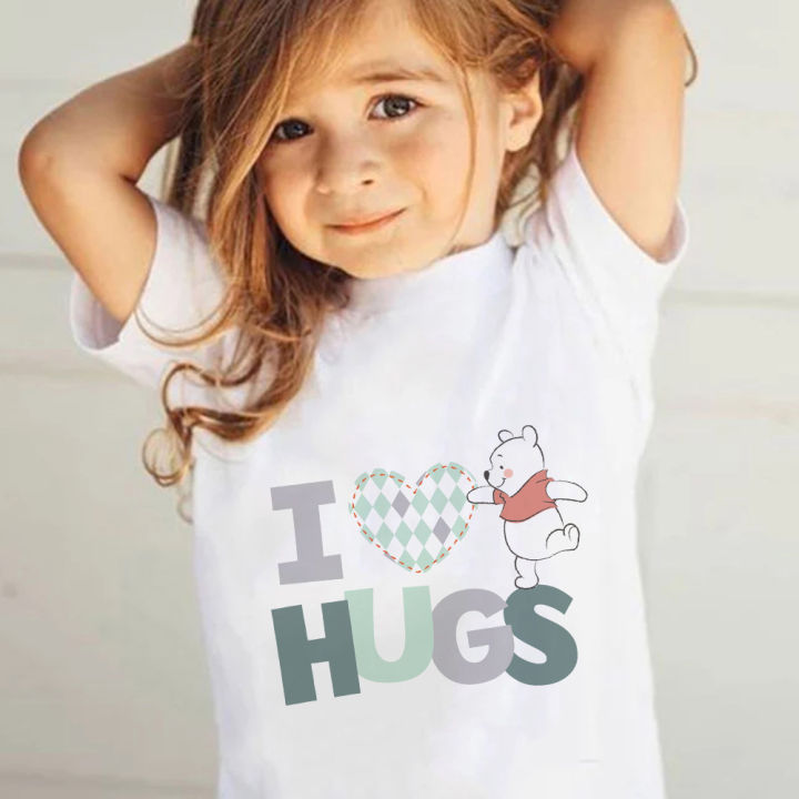 Winnie%20The%20Pooh%20Cute%20Minimalist%20Print%20Kids%20T%20Shirt%20Disney%20Summer%20New%20White%20O%20Neck%20Unisex%20Child%20T-Shirt%20Four%20Seasons%20-%20Image%204
