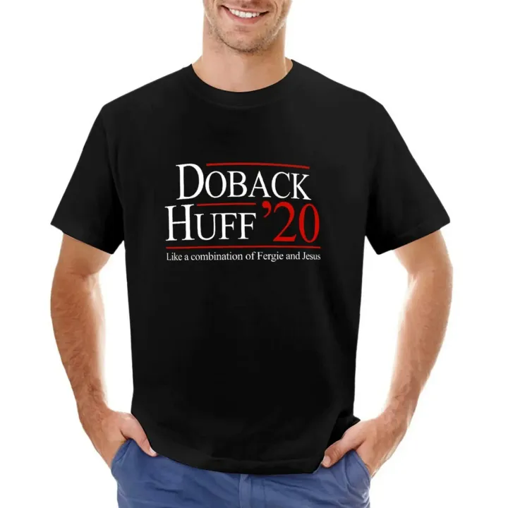Doback & Huff for President 2020 T-shirt sweat shirt graphics T shirt hippie clothes mens workout shirts