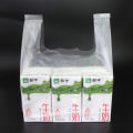 Factory direct supply white transparent T-shirt bags, portable plastic bags, food bags, takeaway convenience bags, supermarket shopping bags.