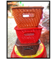 Mix Colour 3pis Plastic Mini Busket. 