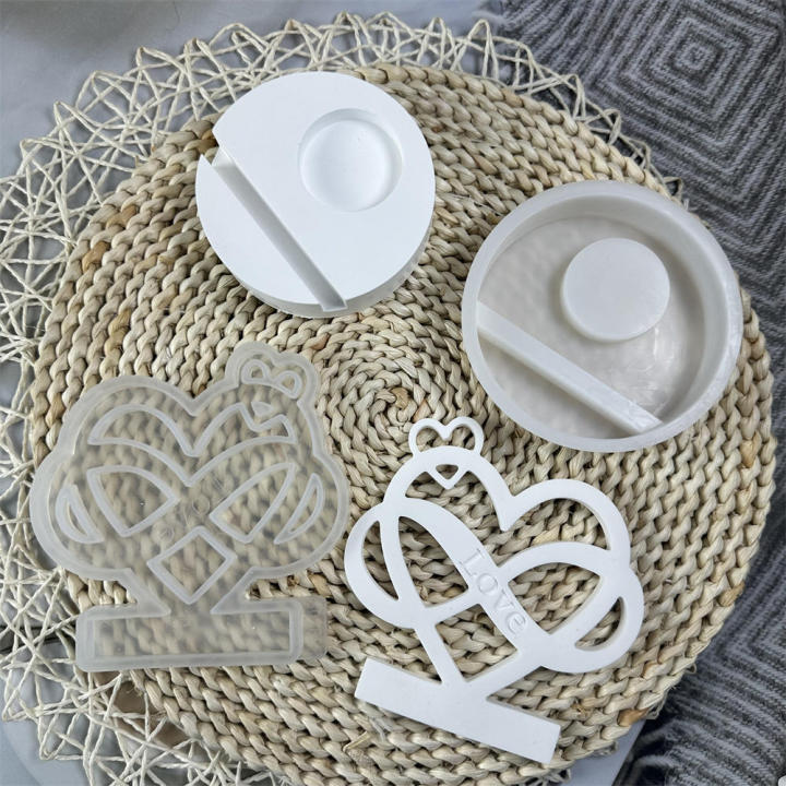 Plaster%20Mould%20Candlestick%20Mold%20Easy-to-Use%20Love%20Ribbon%20Design%20DIY%20Supplies%20Silicone%20Mold%20Heart%20Shape%20Cement%20Silicone%20Cement%20-%20Image%205