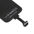 Portable 10W Wireless Charger Receiver Ultra Thin Type C Wireless Charging Patch with Magnetic Charging Cable.