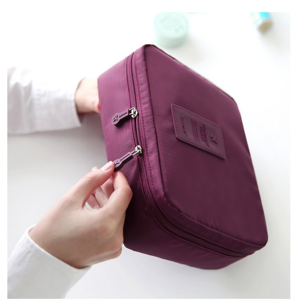 Travel Cosmetic Makeup Organizer Bags for Women Toiletries, under garments Makeup Organizing for Girl Women