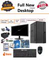 Full New Desktop Core 2 Duo Processor 4GB DDR3  RAM 250 GB  HDD ' 17 Inch Monitor ' Keyboard & Mouse. 