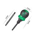 Dual Purpose Slotted Phillips 2 in 1 Mini Ratchet Screwdriver Cross Screwdrivers Dual Head Bits Hand Tools. 