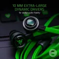 Razer Hammerhead Pro V2 Earbuds Custom Tuned Dual-Driver Technology In-Line Mic & Volume Control - Aluminum Frame. 