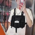 2023 Hip Hop Streetwear Men Chest Rig Bags Multifunction Tactical Vest Chest Packs Casual Travel Storage Waist Bag Backpack Male.