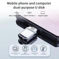 Xiaom USB 2TB OTG Metal USB 3.1 Pen Drive Key 2TB 1TB Type C High Speed Pendrive Mini Flash Drive Memory Stick Waterproof.