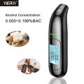 YIERYI Portable Breathalyzer Non-Contacting A lcohol Tester with LED Digital Display Rechargeable.