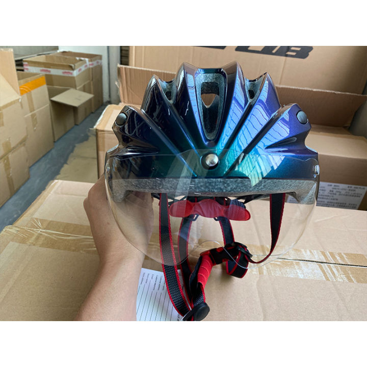 GUB%20K80%20Plus%20Mountain%20Bike%20Helmet%20Magnetic%20Transparent%20Spectacle%20Lenses%20Brilliant%20Yellow%20Night%20Vision%20Grey%20Dazzling%20-%20Image%205