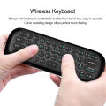 W1 2.4G Wireless Keyboard Air Mouse Smart Remote Control for Android TV Box PC.