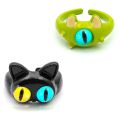 1Pc Funny Black Cat Opening Rings for Women Male Studant Gifts. 