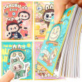 1/3pcs Labubu Sticker Cartoon Cute Diy Suitcase Stationery Box Decorative Sticker Student Stationery.