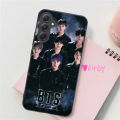 【Healer DingD】 KPOP B-BTS Mobile Cell Phone Case for Samsung Galaxy A91 70 54 53 52 34 24 21 Note 20 10 M54 Plus Ultra 5G Black Cover Funda. 