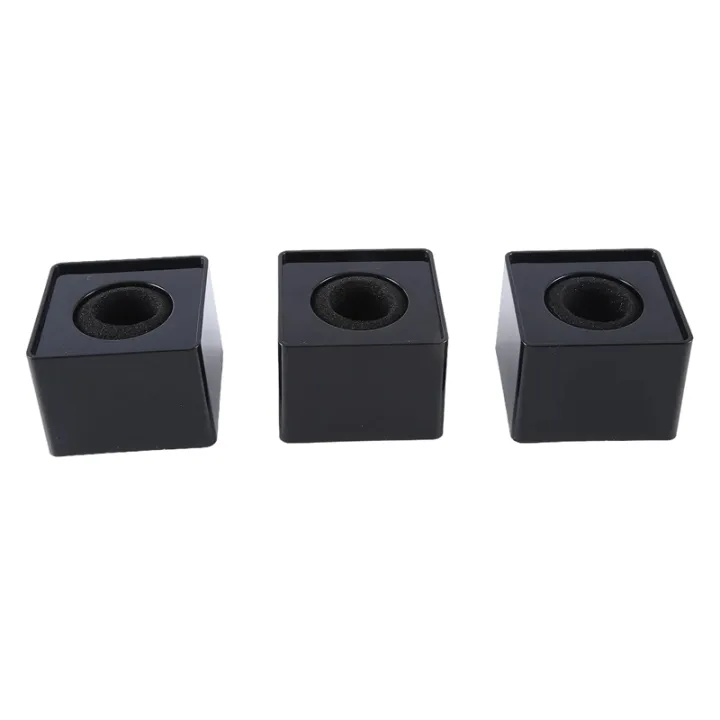NCANRUI%2010Pcs%20Microphone%20MarkFlag%20Mic%20Station-Cube%20Square%20Interview%20Box%20Stand%20Flags%20Shaped%20Holder%20Reporter%20Injection,Black%20-%20Image%205