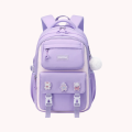Kids Backpack Children School Bags Waterproof Primary Schoolbag Book Bag (purple).