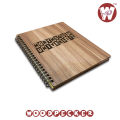 Wooden notebook North South University.