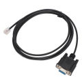 Hot DB9 RS232 To RJ11 6P4C Serial Console Cable PVC 6ft Plug And Play For. 