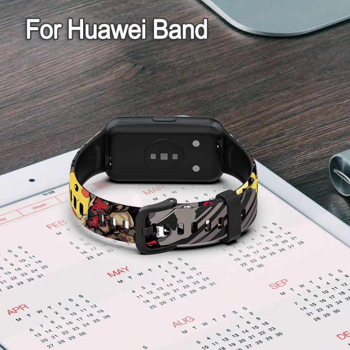 Huawei%20Band%207%20smart%20watch%20Strap%20Replacement%20Premium%20belt%20solid%20colour%20%20Sport%20Strap%20-%20Image%206