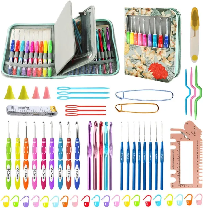 Crochet%20Hooks%20Set%20With%20Beautiful%20Compartmentalized%20Storage%20Case%20%7C%2022%20different%20Sizes%20of%20Crochet%20Aluminum%20Hook%20&%20Soft%20Handle%20Crochet%20Needles%20%7C%2064%20pieces%20of%20Crocheting%20Accessories%7C%20Crocheting%20Set%20for%20Beginners%20and%20Experienced%20Crocheters%20-%20Image%205