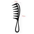 Health Care Anti-static Shark Plastic Comb Hairdressing Salon Styling Tool Wide Tooth Comb Detangling. 