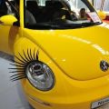 Car Headlight Charming Shapeable False Eyelashes Car Sticker Individual Decoration Funny Decal Auto Exterior Modification. 