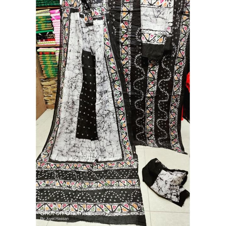 Vip Chunri Batik Three Piece - 3 Pice Dress