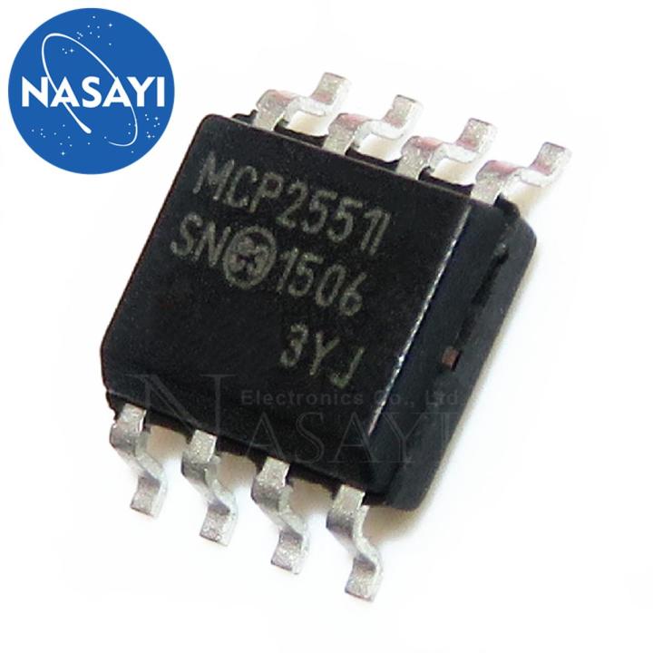 20x MCP2551-I/SN CAN-Transceiver – High-Speed, SO Produktbild-Vorschau 2