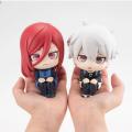 10cm Isagi Yoichi Doll Blue Lock Action Figures Q Version Chigiri Hyoma Bachira Meguru Nagi Seishiro Figure PVC Ornament Toys. 
