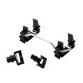 Mechanical Keyboard Big Keycaps Plate-mounted Costar Stabilizers Balancing Poles.