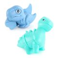 Children's 2*2*3 Magic Science and Education Dinosaur Smooth Strange-shape Animal Puzzle Cube Toy with Manual. 