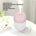 Mini Portable Air Humidifier 300ml USB Car Air Purifier Fogger Mist Maker with LED Night Lamp Ultrasonic Sprayer Home Appliance.