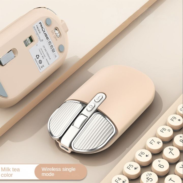 Cute%20Girl%202.4G%20Bluetooth%20Wireless%20Home%20Office%20Silent%20Charging%20Game%20Mouse%20M203%20Wireless%20Single%20Mode%20-%20Image%206