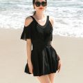 2024 Summer New Suspender Swimsuit Women's Tight Pants One-Piece Swimsuit Indoor Outdoor Swimming.