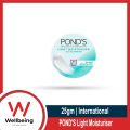 POND'S Light Moisturiser 25ml Non-Oily Fresh Feel For Soft Glowing Skin With Vitamin E & Glycerin. 