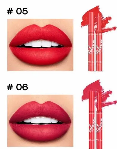 HANDAIYAN%208%20Colors%20Velvet%20Matte%20Lip%20Stick%20Set%20Just%20A%20Kiss%20Lipstick%20Long%20Lating%20Waterproof%20Non-stick%20Cup%20Lipgloss%20Red%20Lips%20Lip%20Liner%20Makeup%20-%20Image%205