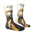 Genshin Impact Zhongli Men Women Socks Cycling Novelty Spring Summer Autumn Winter Stockings Gift. 